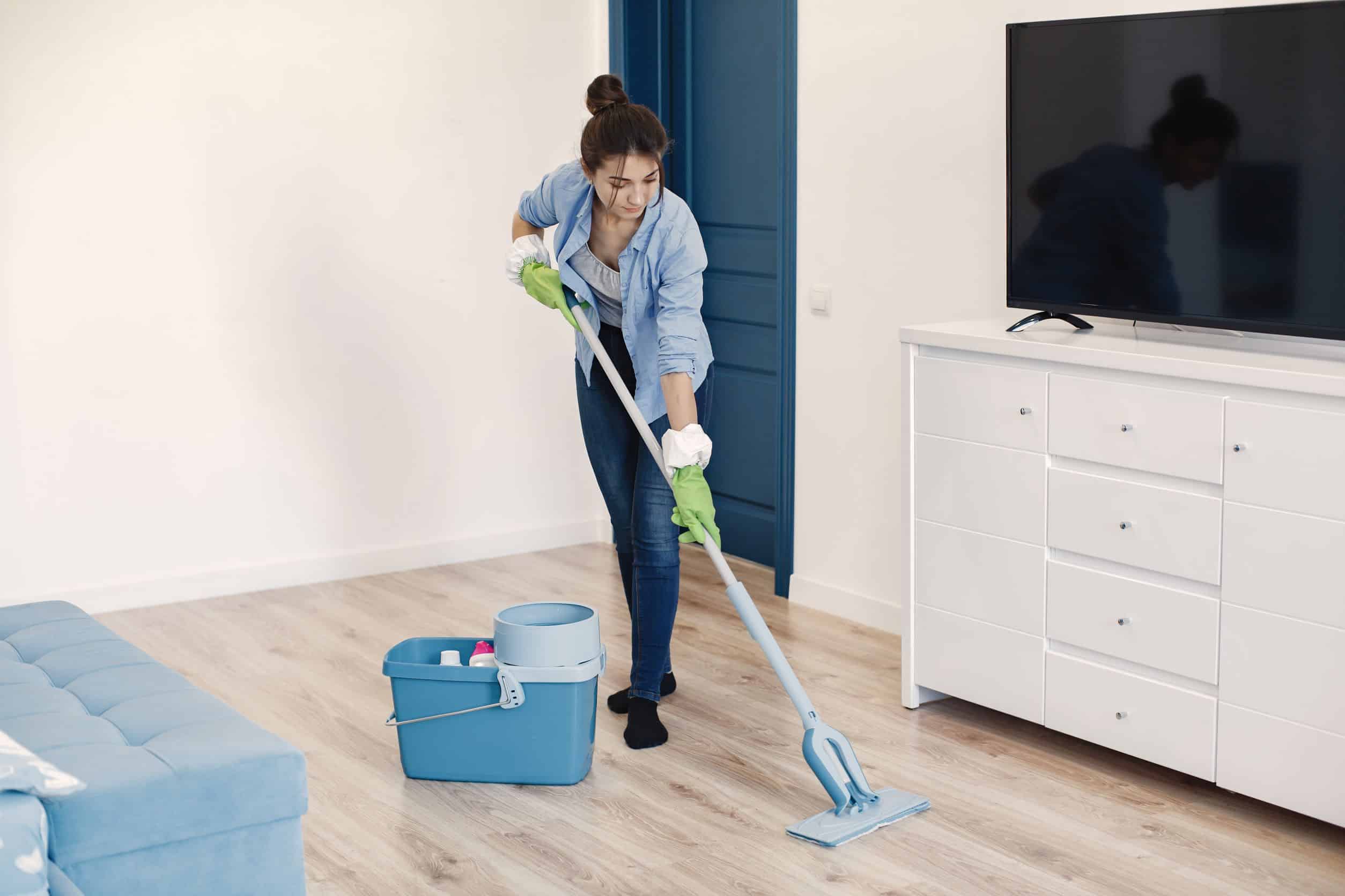 housewife-woking-home-lady-blue-shirt-woman-clean-floor